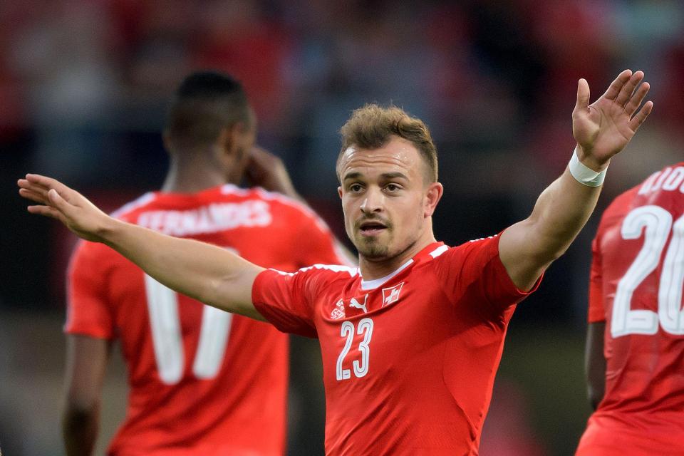  Roma have made their interest known in Xherdan Shaqiri