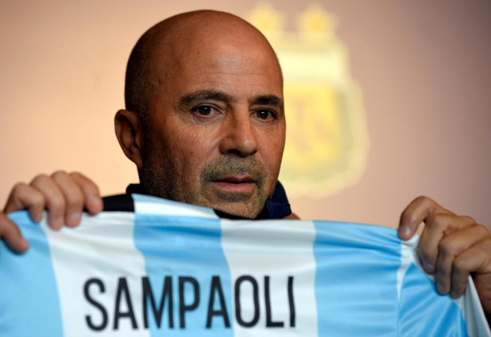  Jorge Sampaoli was appointed as the new Argentina boss after leaving Sevilla