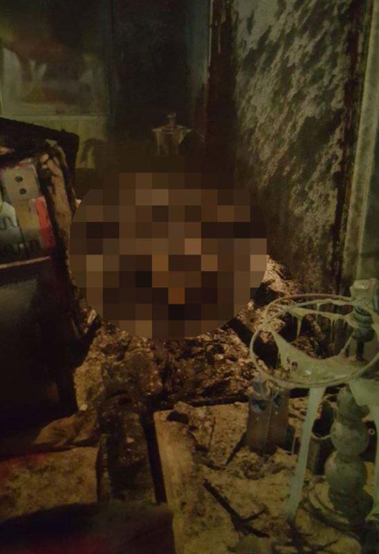  Graphic pictures of his charred remains were released in the aftermath of the fire