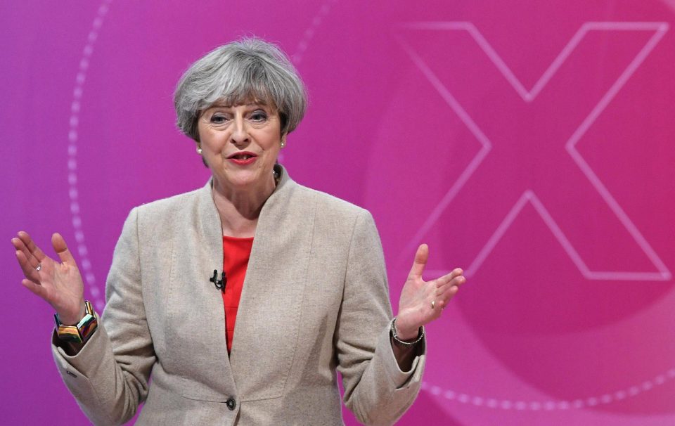  Tory lead has been cut but Theresa May still maintains an 11 point lead