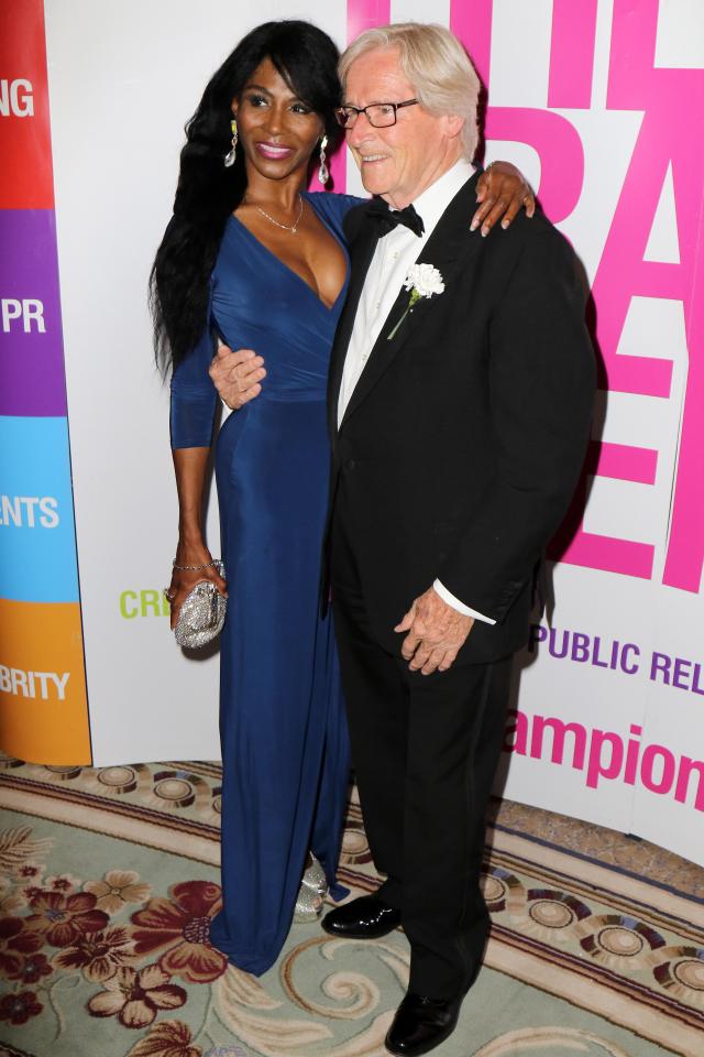  Bill posed for a picture with Sinitta at the Rainbows Celebrity Charity Gala last night