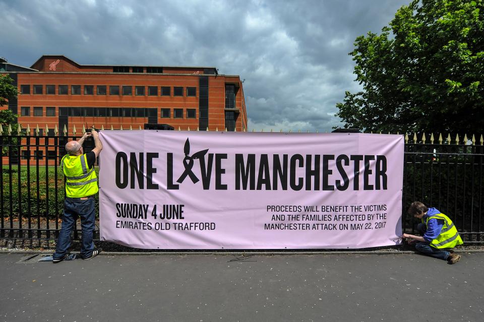  Acts including Justin Bieber, Coldplay and Take That will perform at the One Love Manchester concert tonight