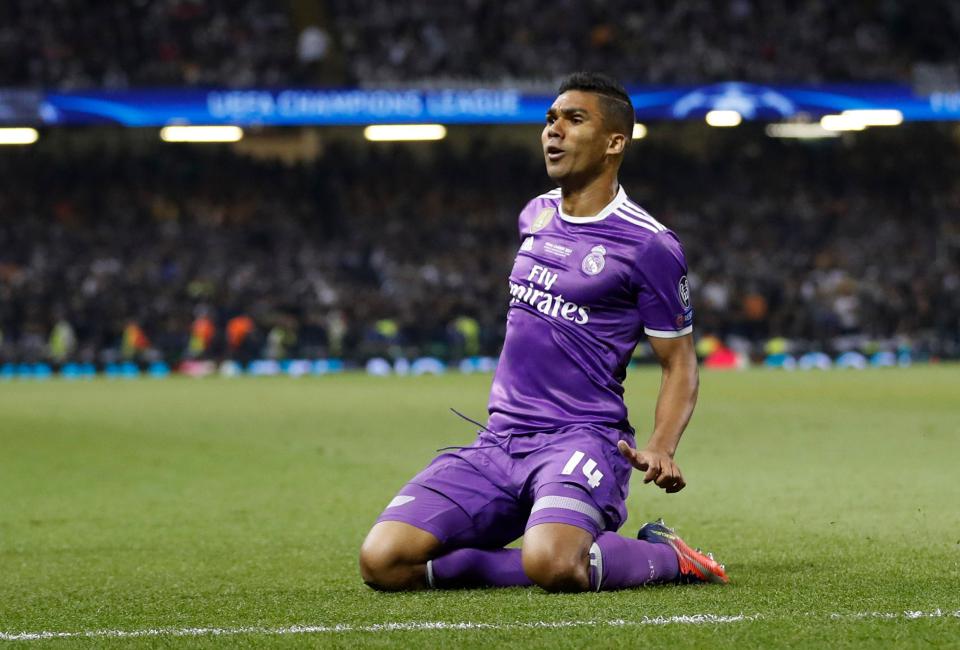  Casemiro's goal regained the lead for Los Blancos in the 61st minute