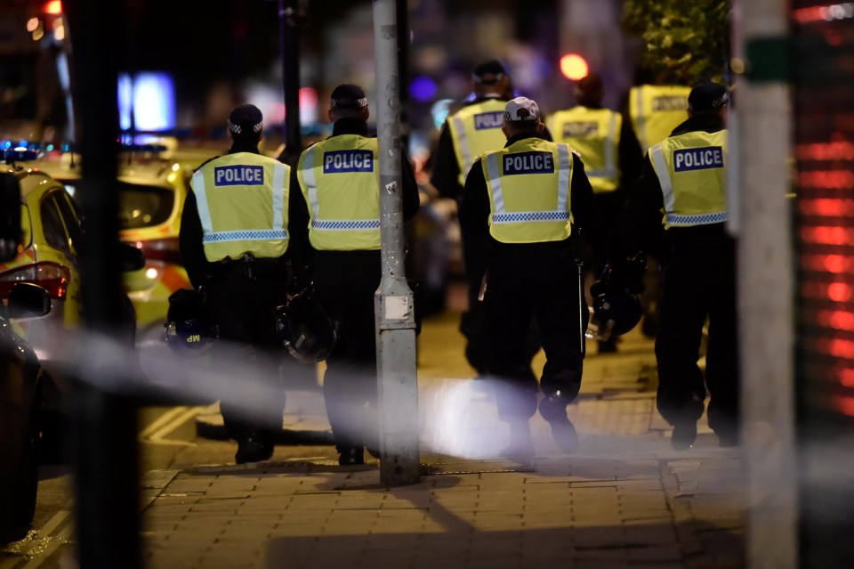 Police descended on London Bridge after the attack