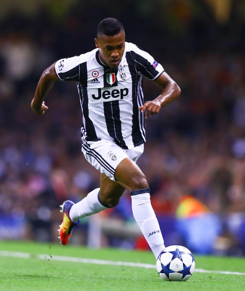  £70million-rated Alex Sandro is also on Antonio Conte's radar