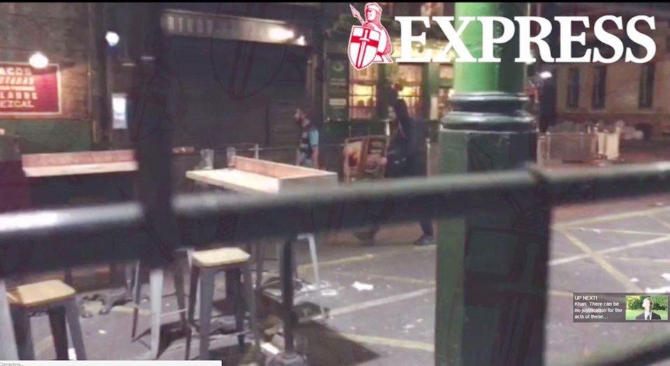 Two killers stalk innocent victims in Borough Market on Saturday night