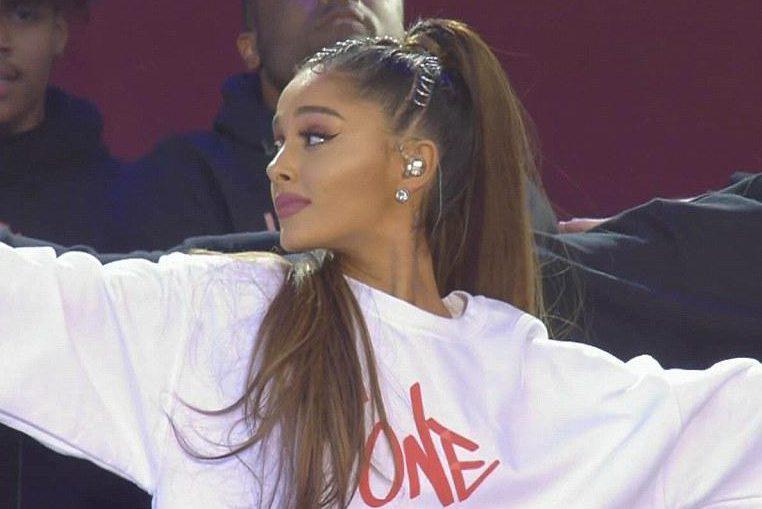  Millie braved the crowds to see Ariana Grande perform for a second time on Sunday