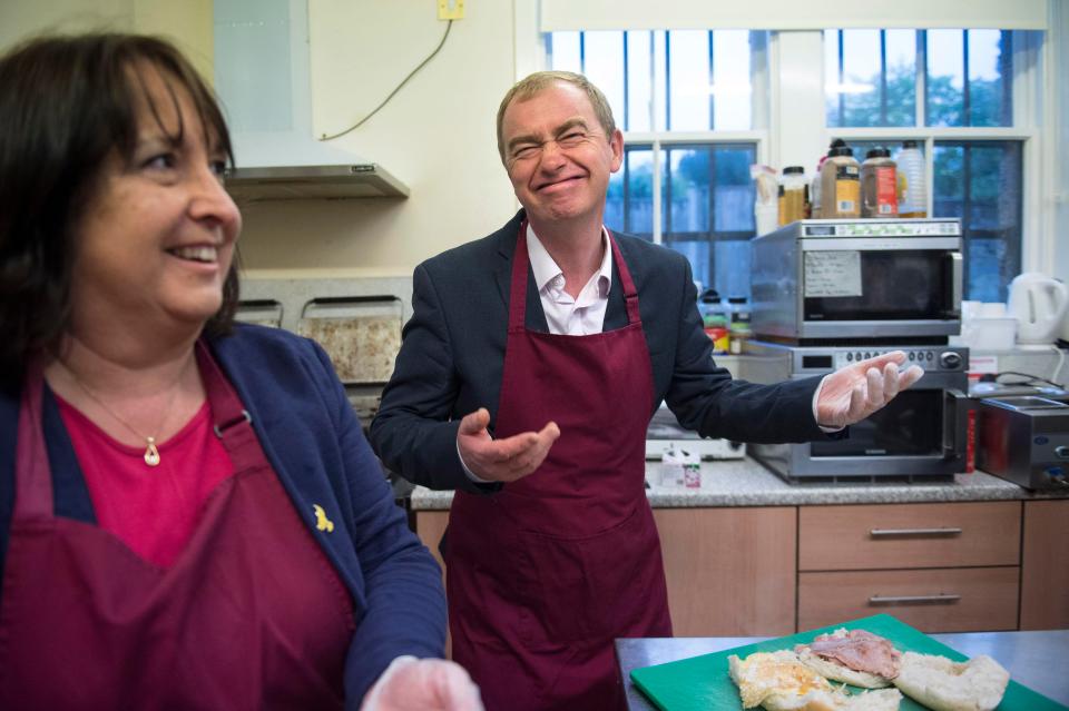  He is campaigning in Scotland today where his party hopes to win seats