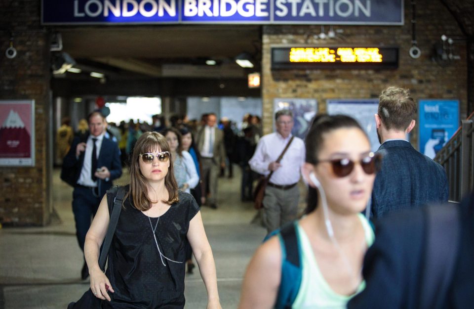  London Bridge station was reopened this morning with restricted access via one exit