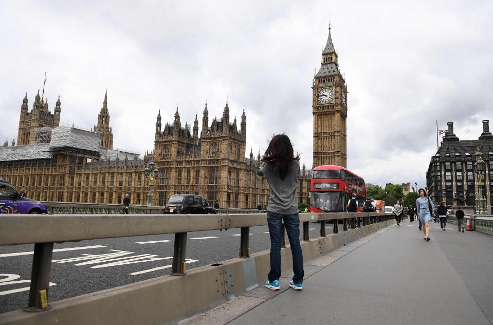  As people returned to work this morning, they noted the new installation designed to keep Londoners safe