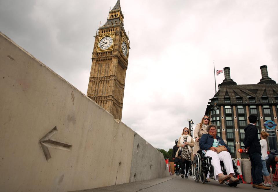  There were calls for barriers to be installed on Westminster Bridge in the wake of the atrocity in March