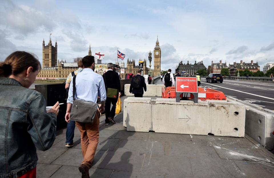  People have questioned whether the barriers will leave enough room for cyclists on the road