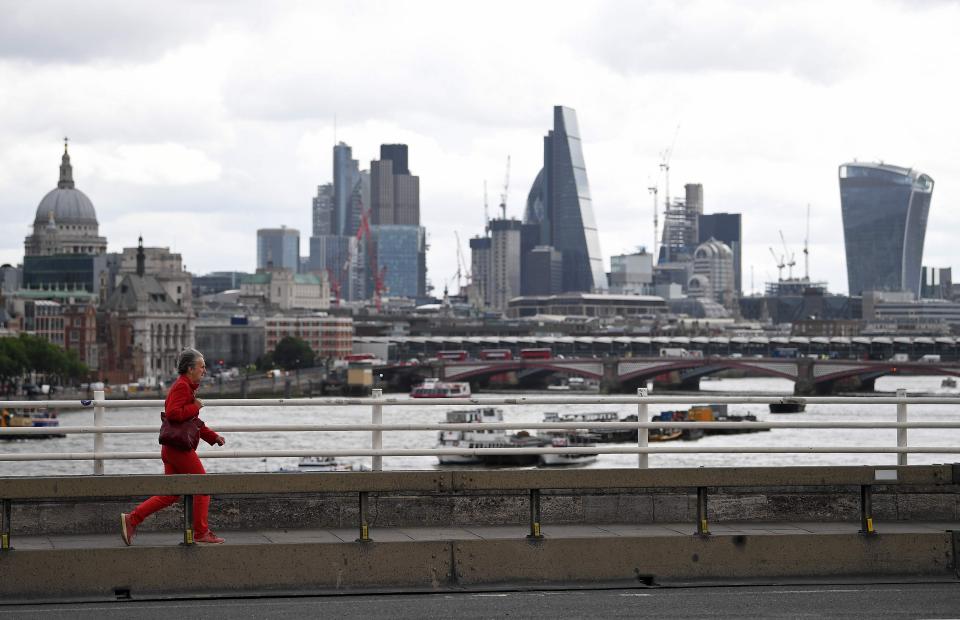  New metal security barriers have also been placed on Waterloo Bridge, which is close to the scene of two other terror attacks on London