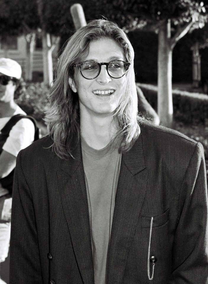  Thomas at a Welcome Home Roxy Carmichael screening in 1990