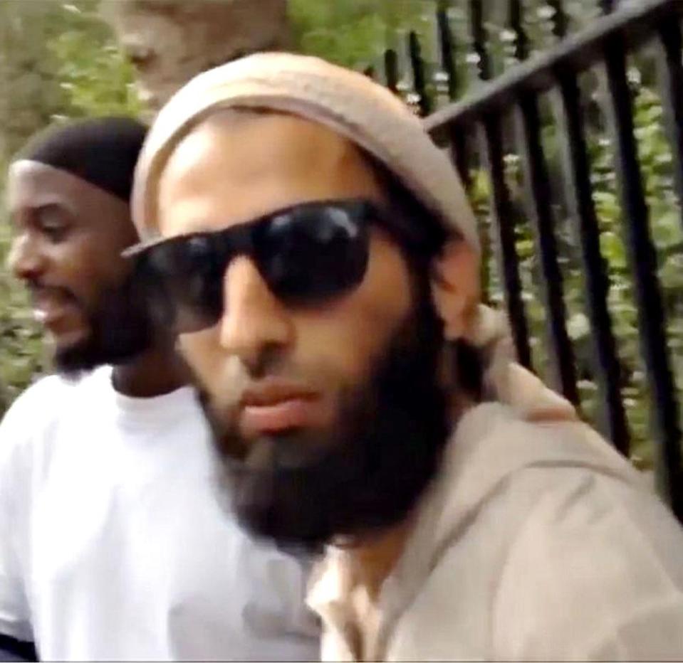 London Bridge killer Khuram Butt sporting a pair of Ray Ban sunglasses as he appears on The Jihadi next door