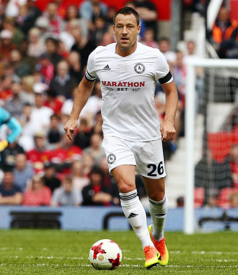  John Terry featured in Michael Carrick's testimonial as he looks to find a new club