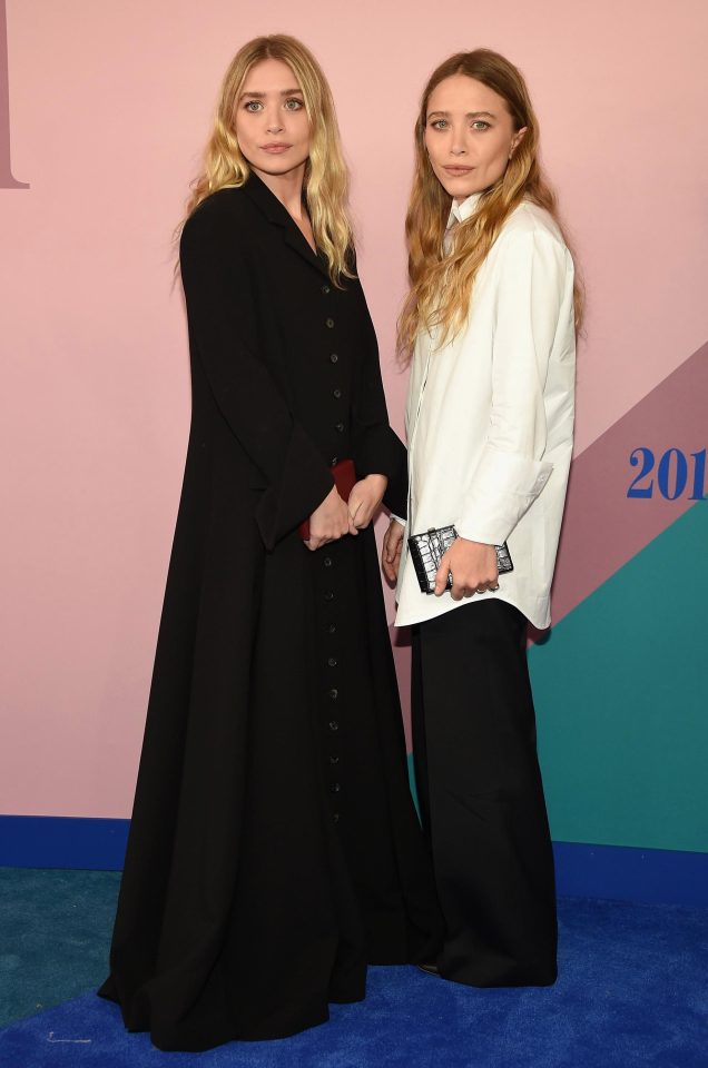  Child stars-turned-fashion experts Mary-Kate and Ashley Olsen made a splash