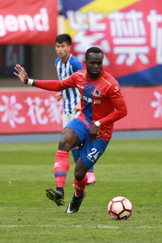  Tiote only moved to China in February having left Newcastle, and played just a handful of games