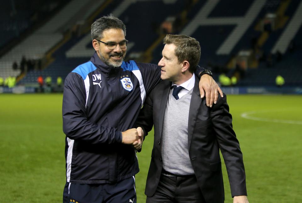  David Wagner and Hoddersfield supremo Dean Hoyle have a great working relationship