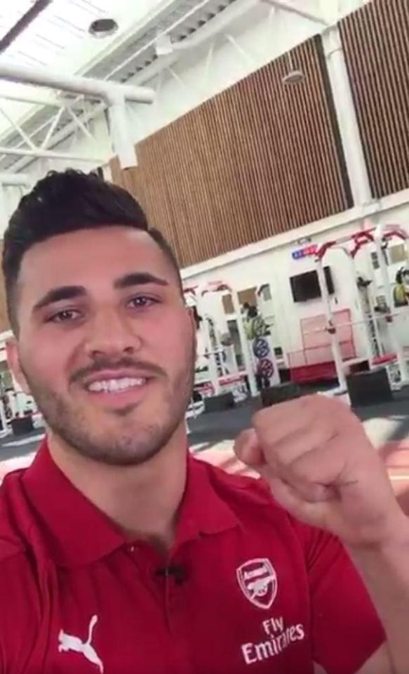  Sead Kolasinac is officially an Arsenal player after confirming the switch