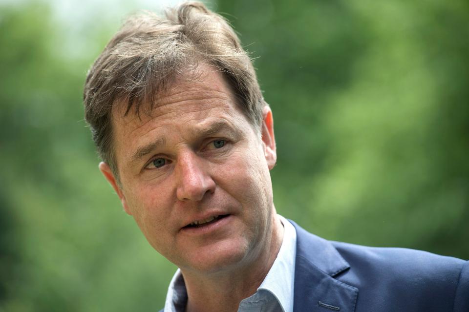  Nick Clegg has repeatedly called for a reversal of the Brexit process