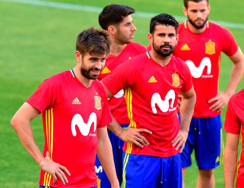  Diego Costa is away with Spain but cannot escape the row over his future at Chelsea