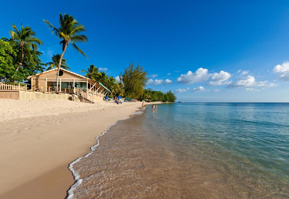  Mullins Beach is one of the most popular with a shack behind it selling beer, rum and ice cream