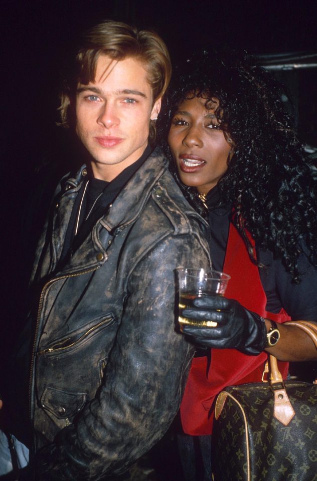  Sinitta once dated Hollywood hunk Brad Pitt