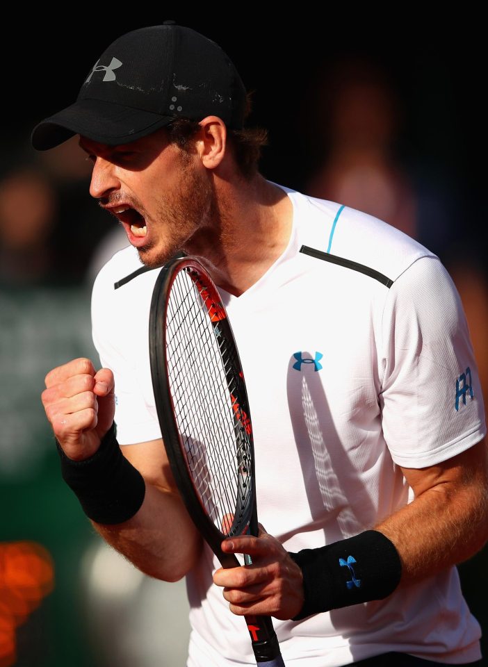  Murray plays Stan Wawrinka in the semi final at Roland Garros