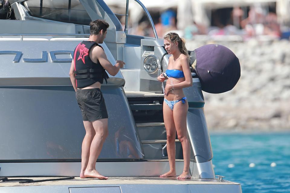  Alvaro Morata and Alice Campello have enjoyed their honeymoon this summer