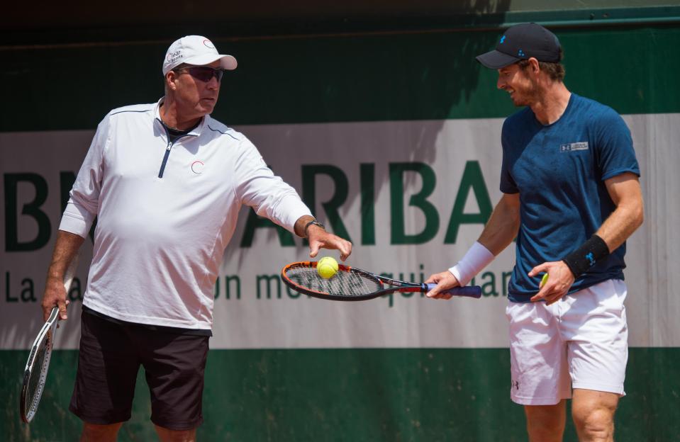  Andy Murray works well with coach Ivan Lendl, himself a great former champion