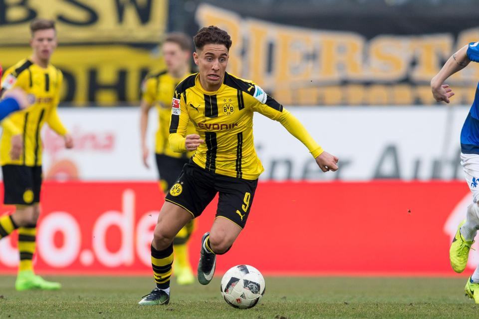  Dortmund youngster Emre Mor could be on his way to Liverpool