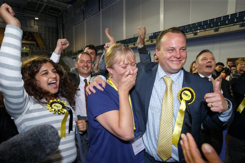  The SNP lost 21 seats in a bad night for the nationalist party