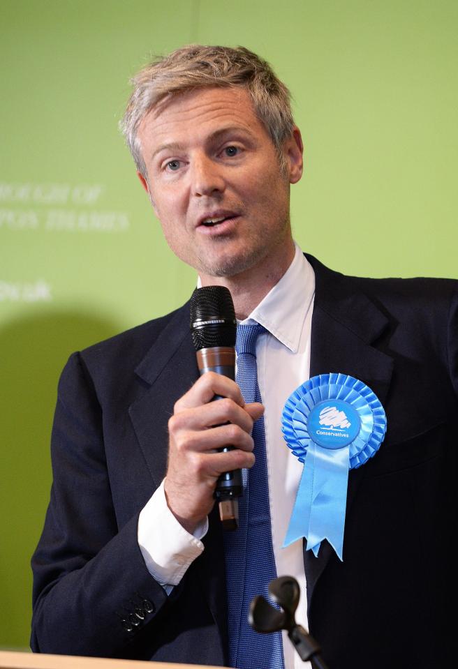  Zac Goldsmith narrowly won back the Richmond Park seat in the 2017 General Election