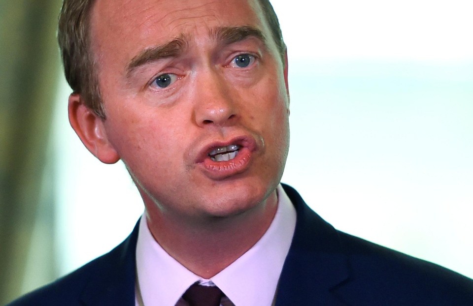 Tim Farron demanded the PM delay the start of negotiations until the Government “reassessed its priorities” and told the public.