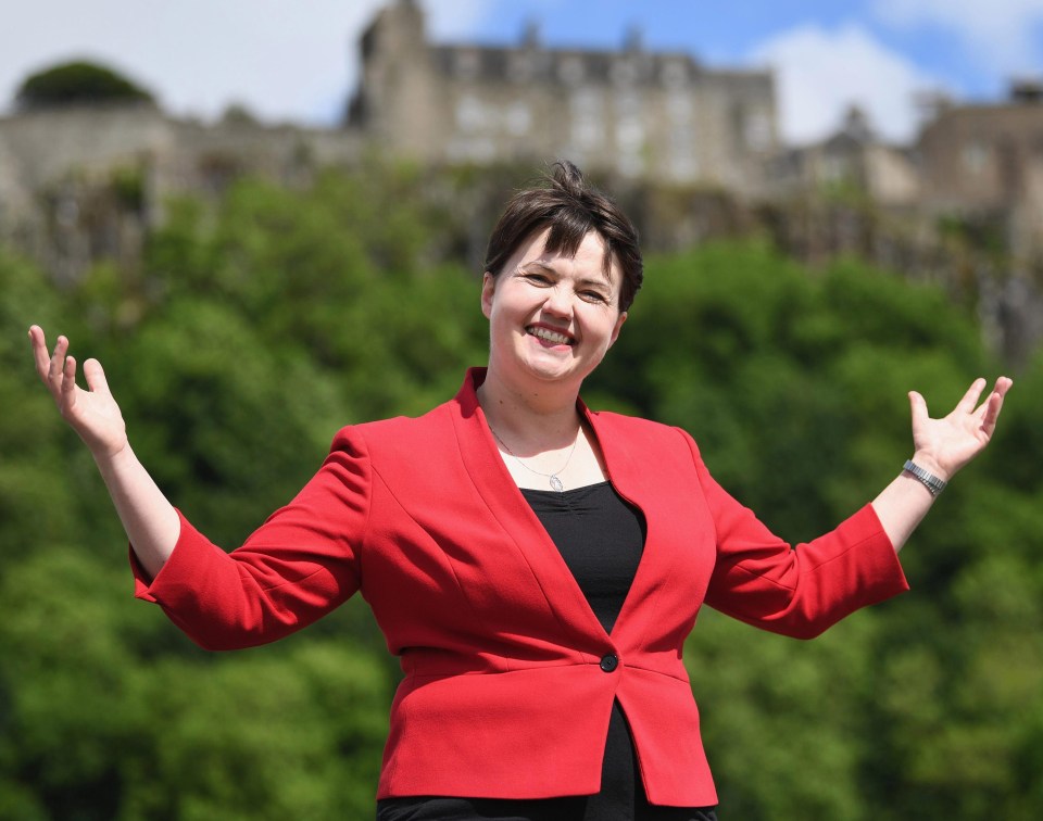 Scottish Tory leader Ruth Davidson is hugely influential in the Tory party