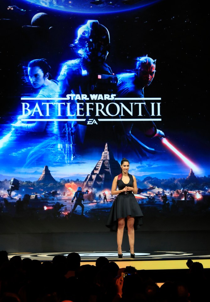 Star Wars Battlefront 2 received some of the loudest cheers across the whole event so far.