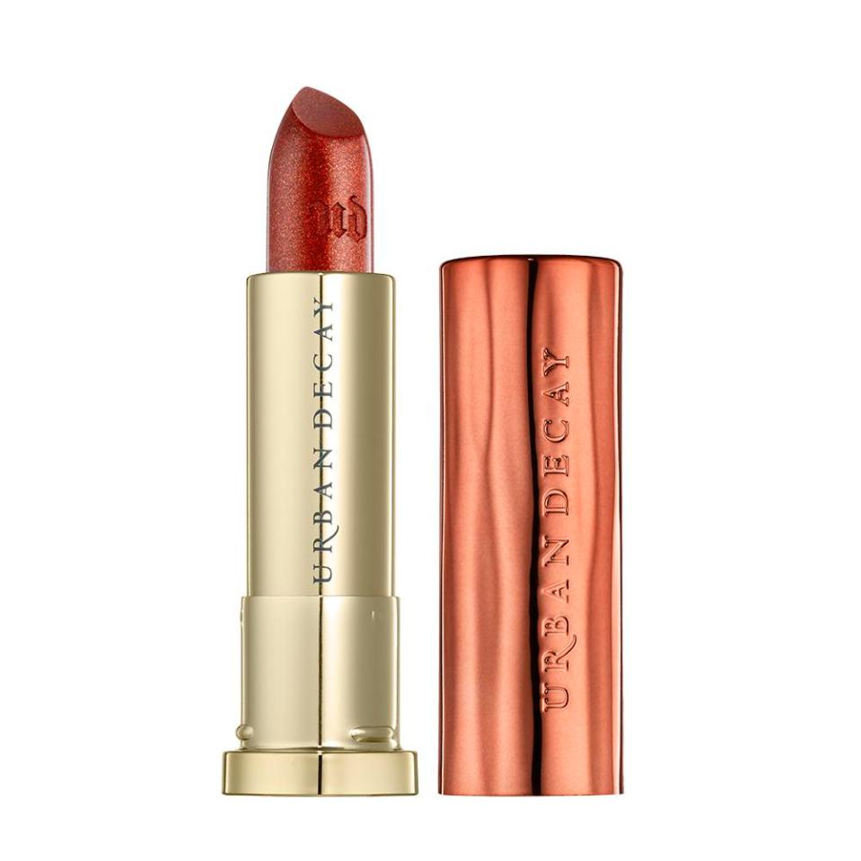  This is the new Heat lipstick, which is burnt red-gold and part of the new Naked launch. It costs £15.50