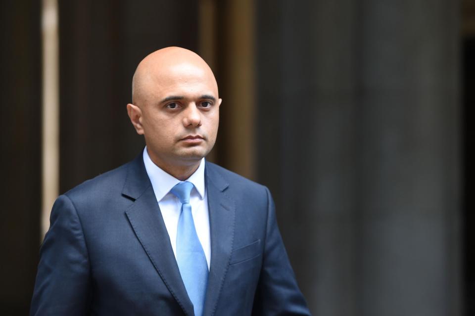  Sajid Javid is one of a number of ministers staying in the same role