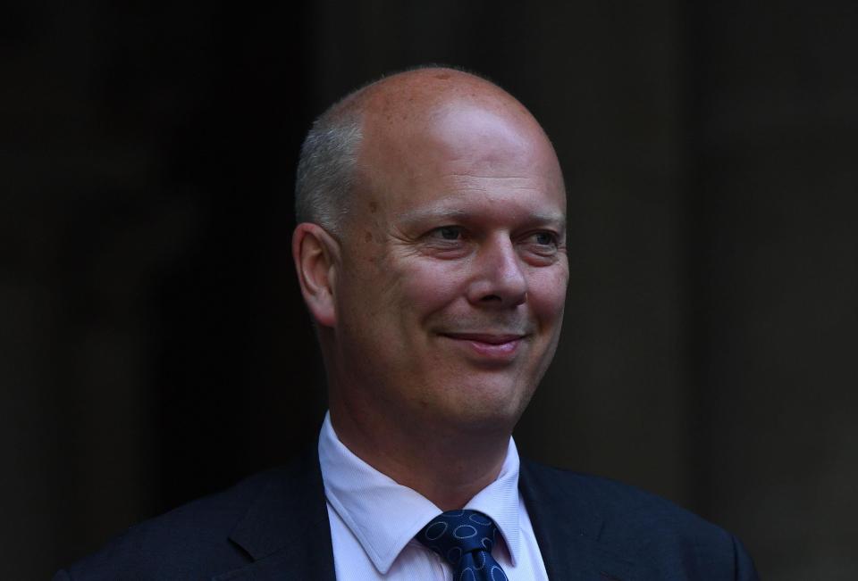  Chris Grayling stays at Transport