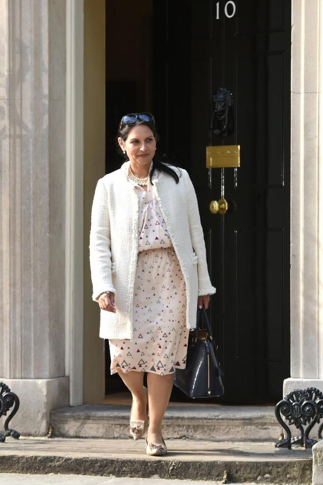  Priti Patel returns to her role as International Development Secretary