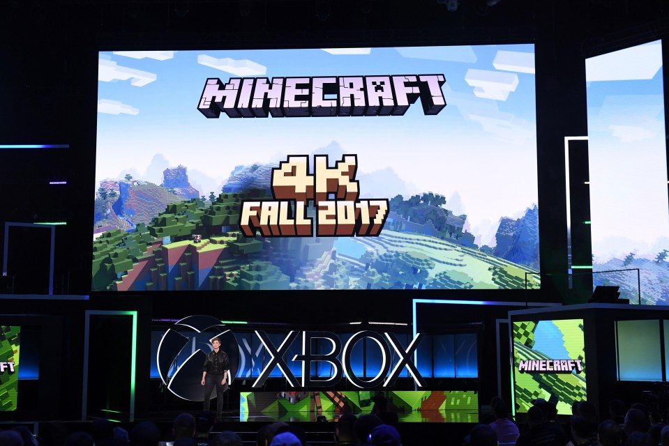 Minecraft 4K was revealed for Microsoft's new console - The Xbox One X.