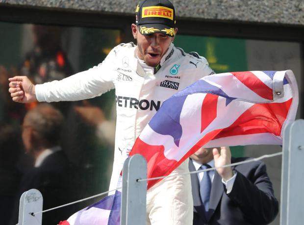 Lewis Hamilton won the British Grand Prix last year