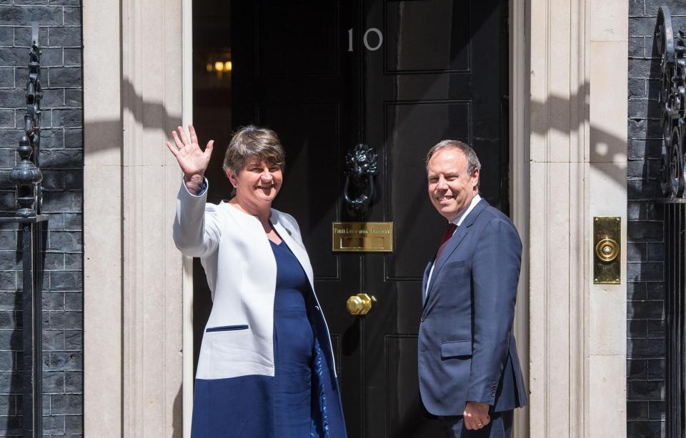  DUP leader Arlene Foster visited No10 for talks with Theresa May last week - but no deal has yet been reached