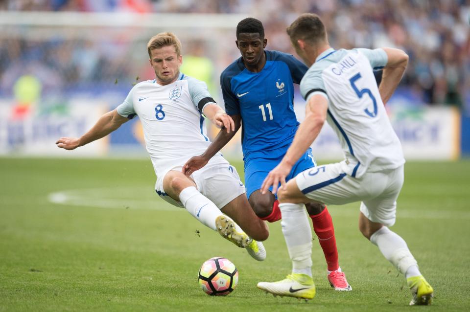  Ousmane Dembele bamboozled the England defence during France's 3-2 friendly win last week