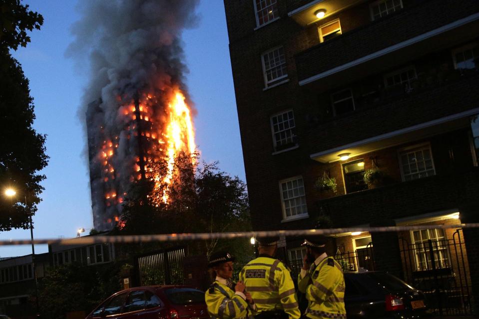  At least 17 people have died in the horrific Grenfell Tower fire