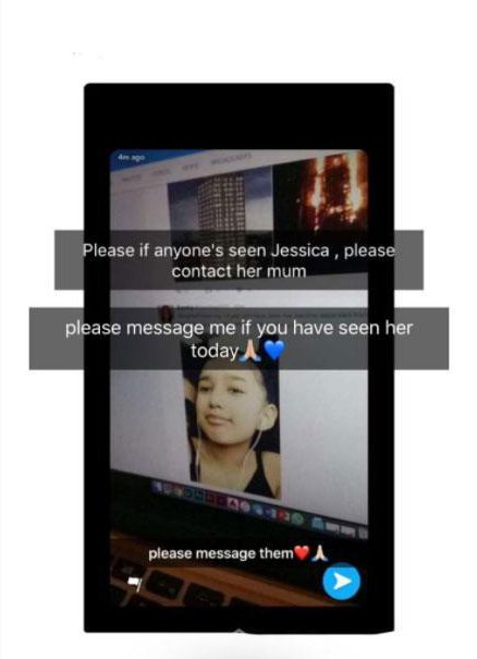  The family launched an appeal to track down schoolgirl Jessica Urbano