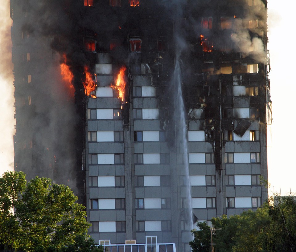 Witnesses said they believed the fire started on the fourth floor of the building before engulfing the entire structure