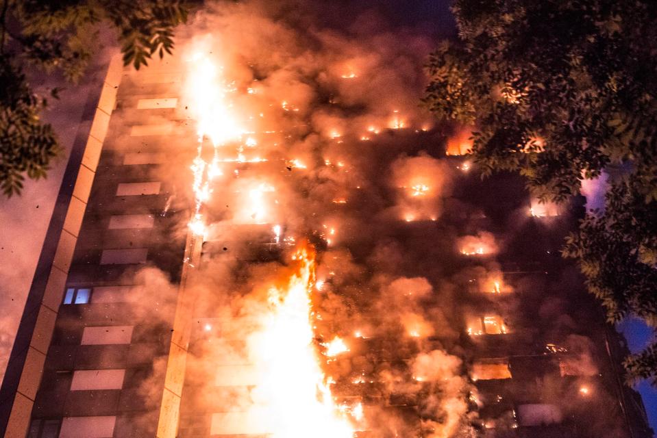  Dozens died after a huge blaze hit Ladbroke Grove's Grenfell Tower