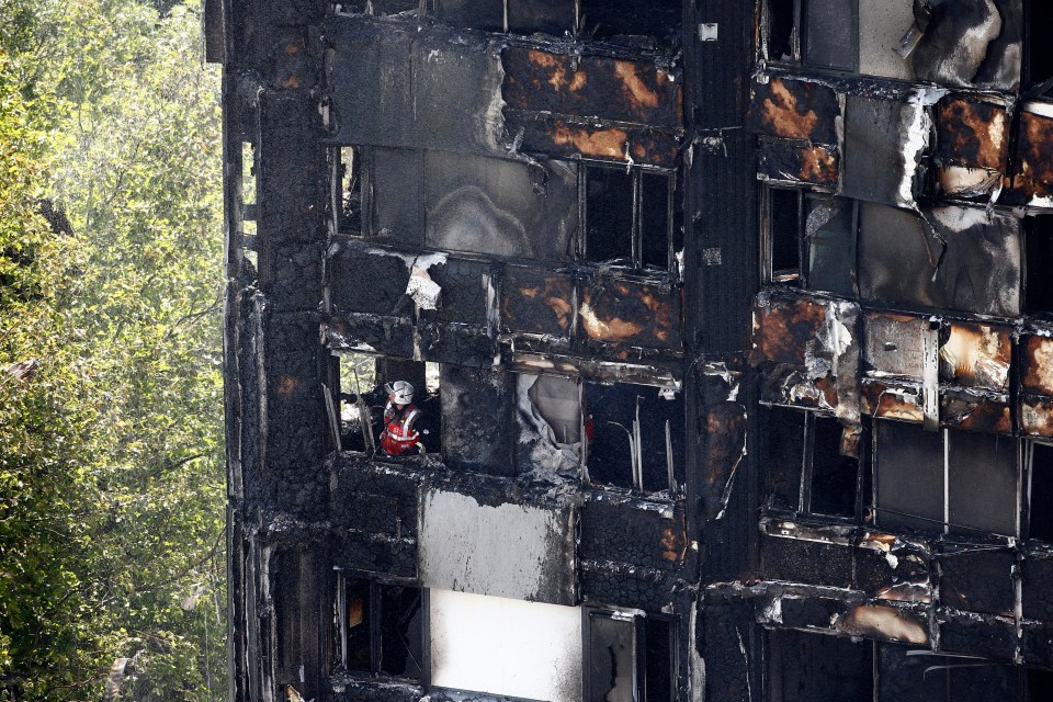 A London Fire Brigade structural engineer confirmed the building was structurally sound and would not collapse